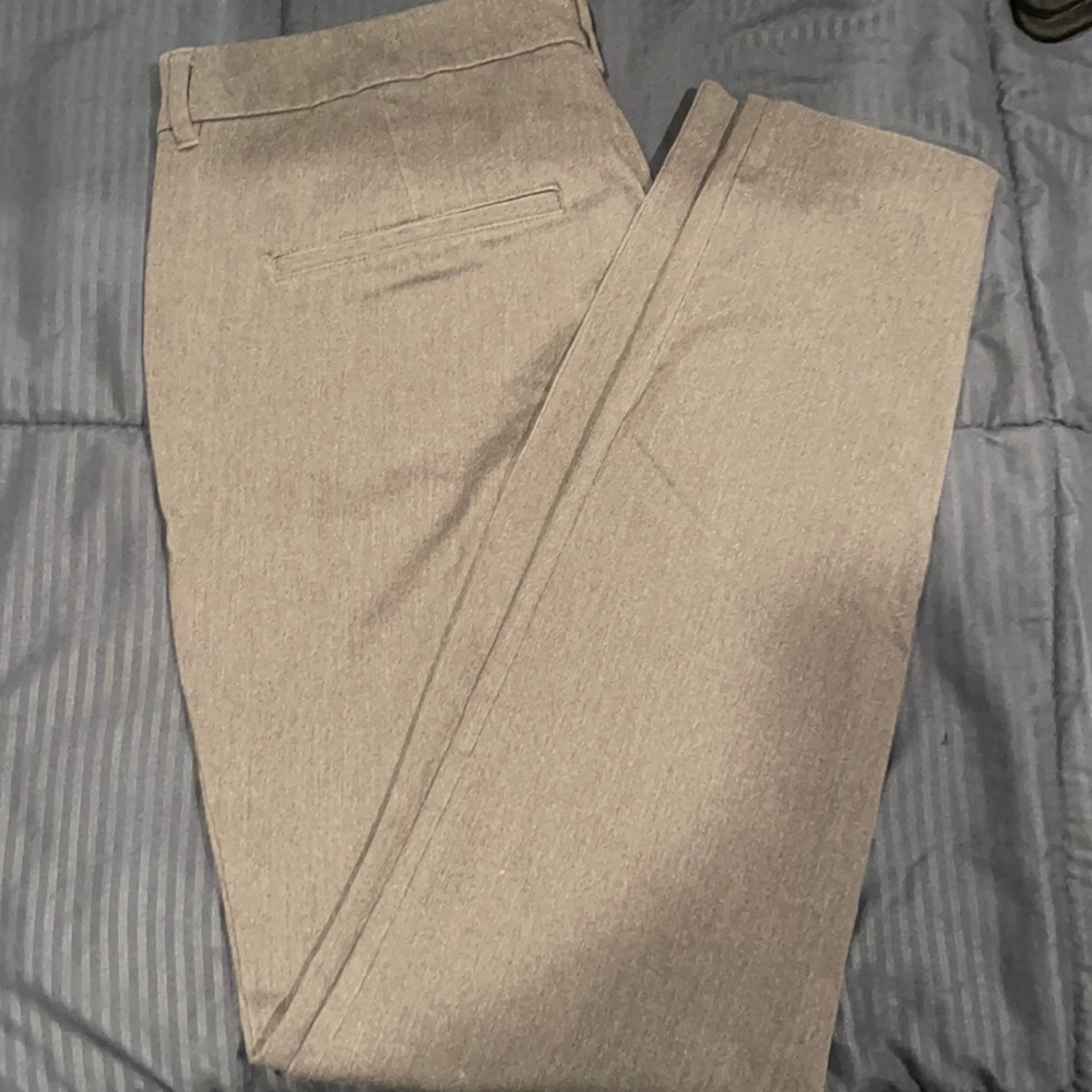 Grey Old Navy slacks - PIXIE HIGH RISE STRETCH
